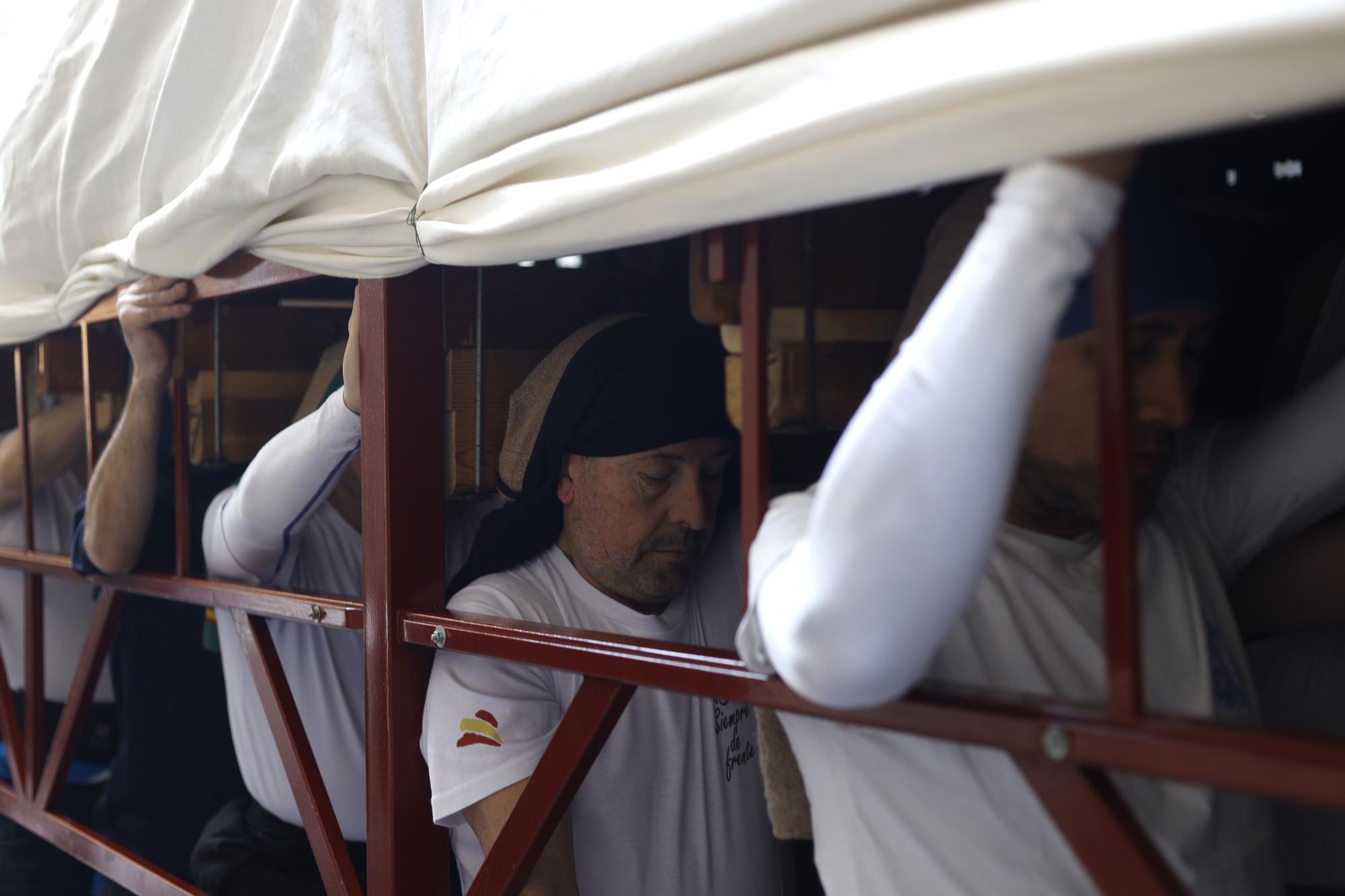 La cofradía de la Humildad comienza a preparar la Semana Santa