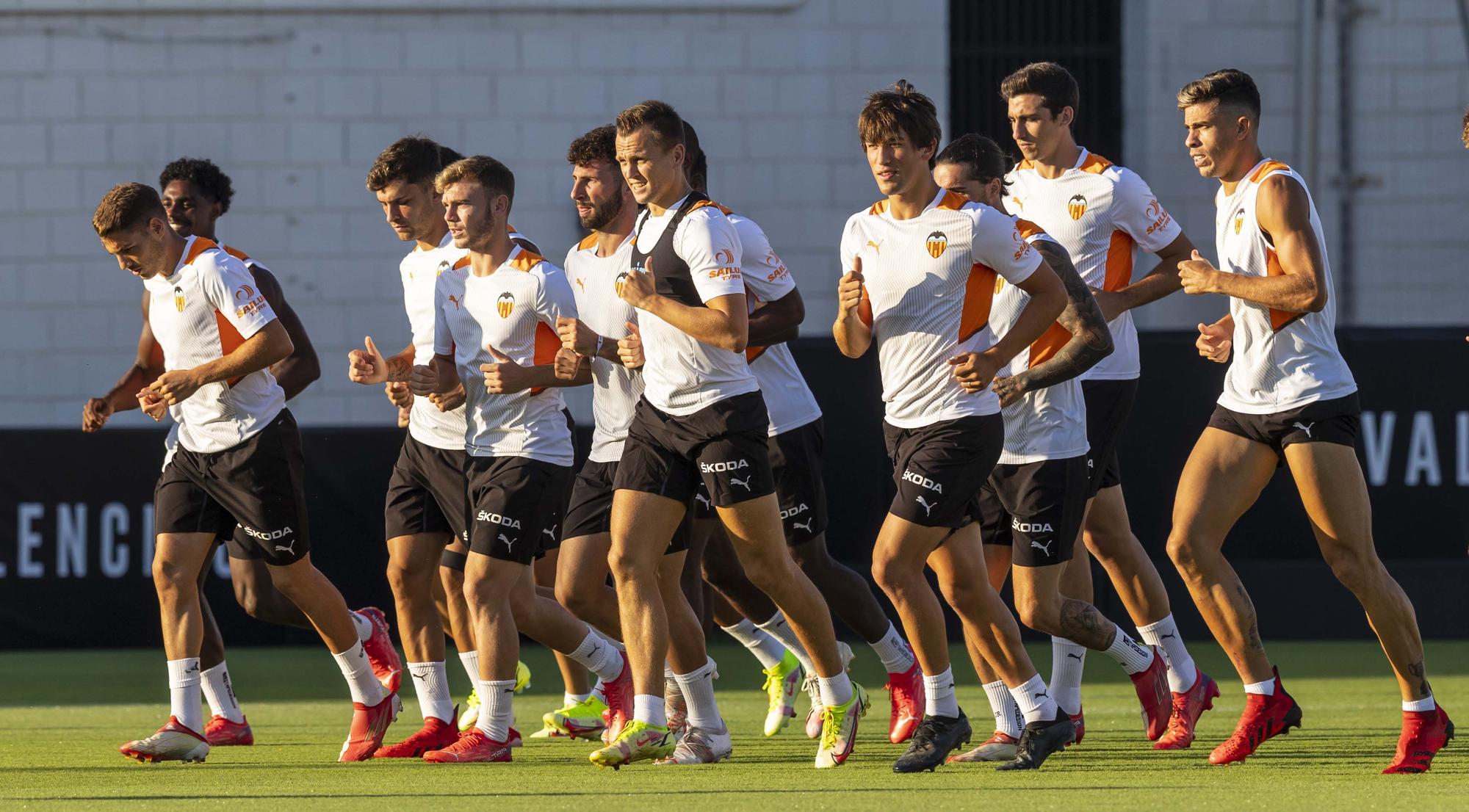 Doble sesión para el Valencia CF