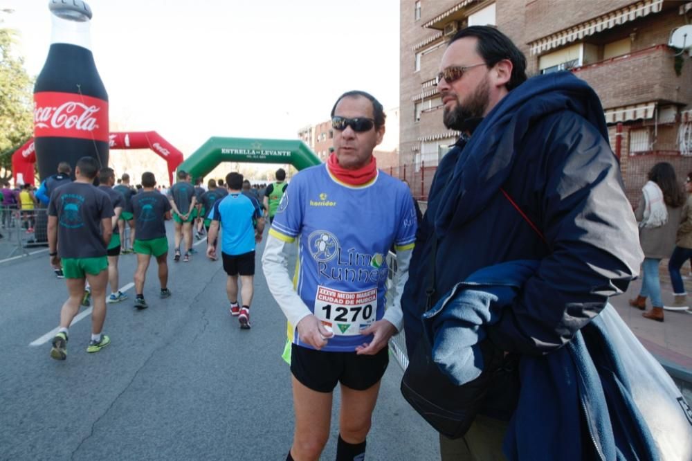 Media Maratón de Murcia: Ambiente en la salida