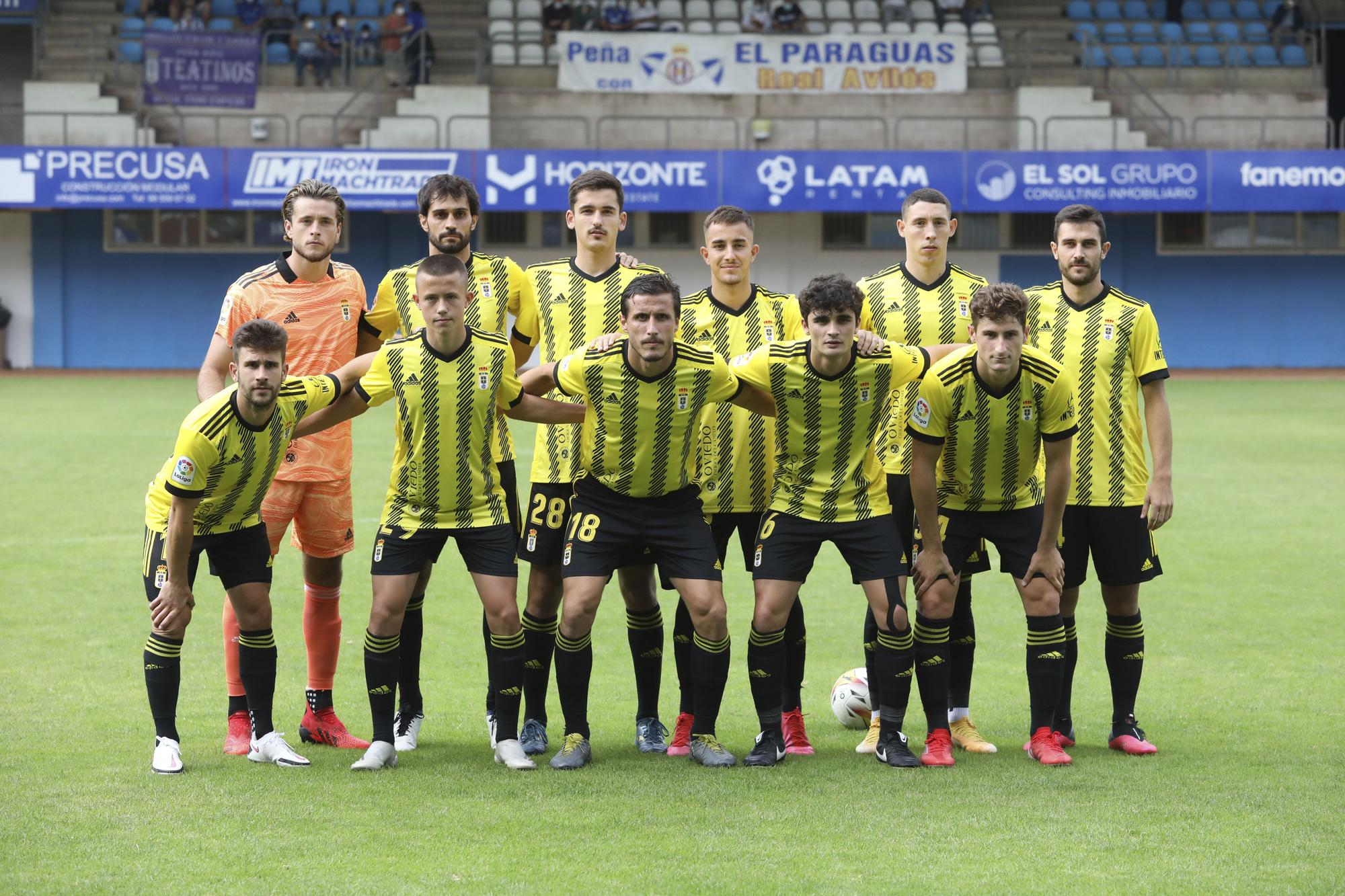 Las imágenes del partido del Oviedo contra el Avilés