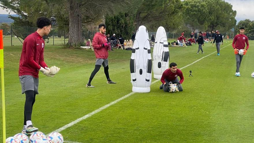 La selecció sub-23 de Qatar s’entrena a TorreMirona, a Navata