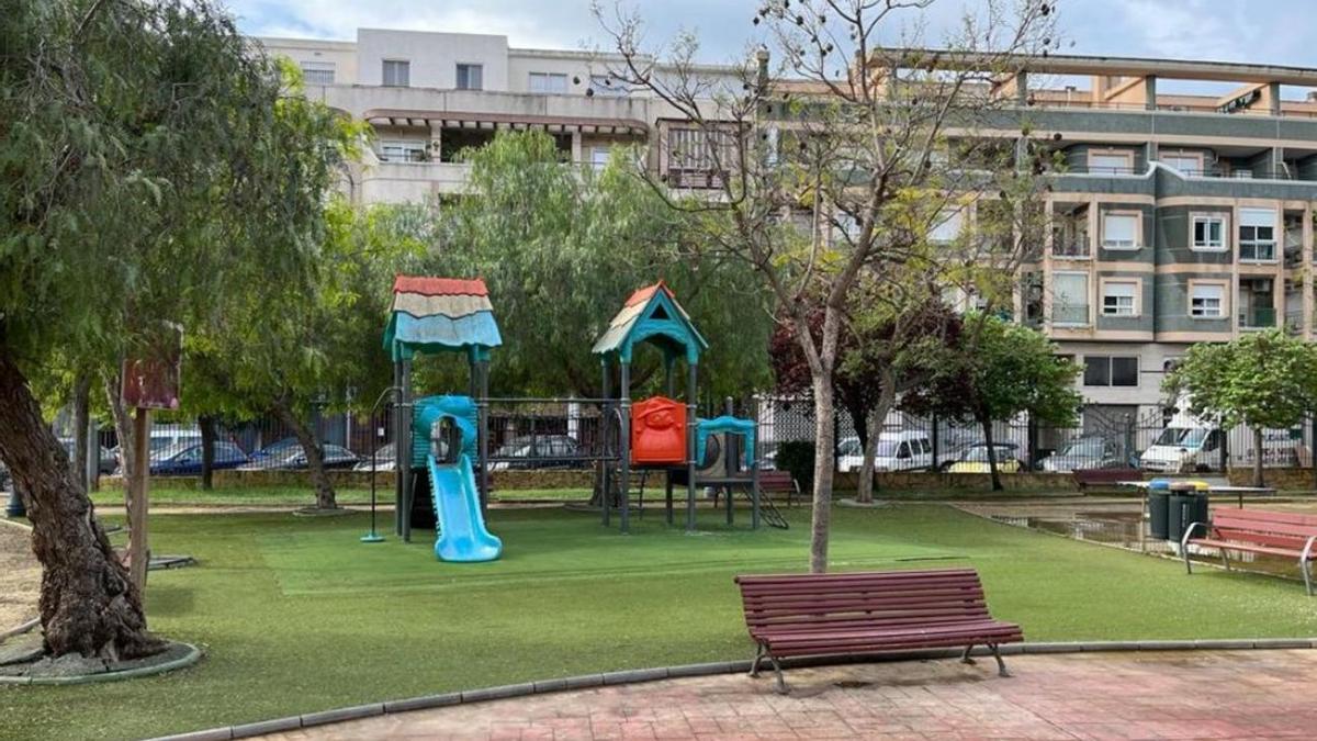 El parque de Severo Ochoa, que será reformado.