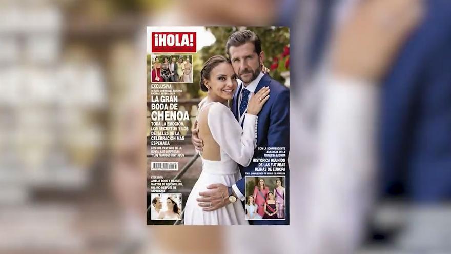 Así fue la boda de Chenoa y Miguel Sánchez Encinas