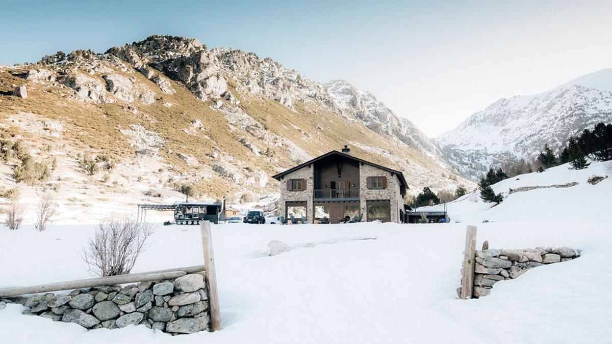 L'Ovella Negra, un 'lodge' en plena montaña andorrana.