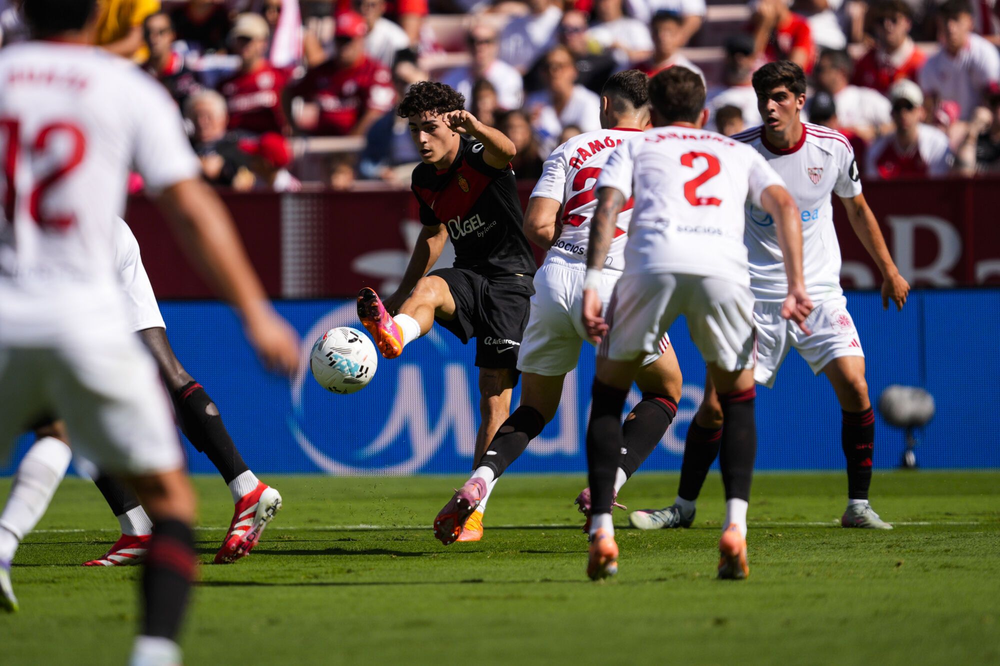 Sevilla FC - Mallorca en el estadio Ramón Sánchez-Pizjuán