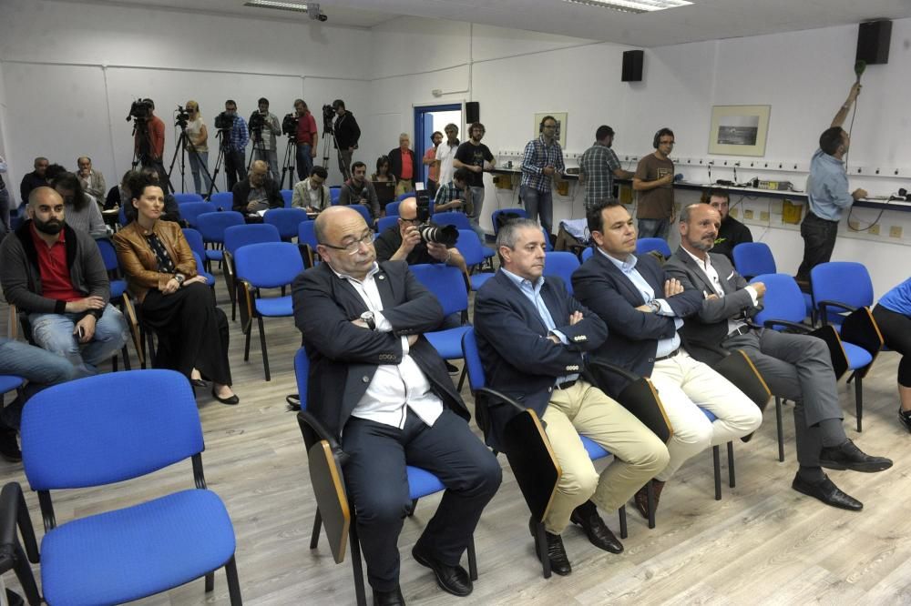 Presentación de Gaizka Garitano como nuevo entrenador del Deportivo