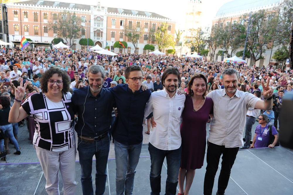 Mitin de Íñigo Errejón en Murcia