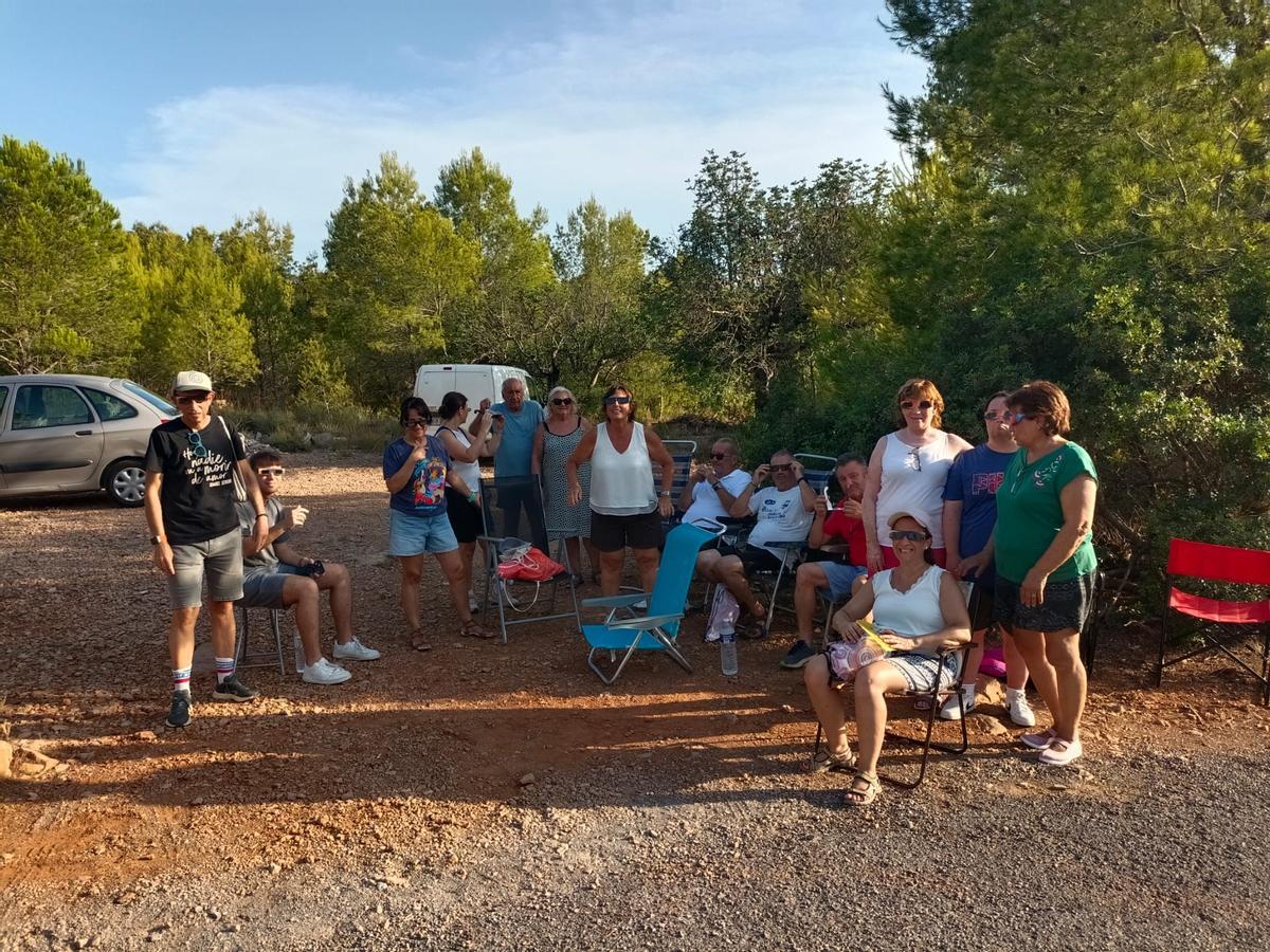 El eclipse desde Estivella. El eclipse desde Estivella.