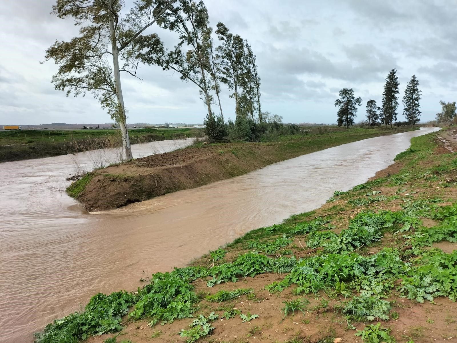 Apertura de brazos de alivio en Balboa.