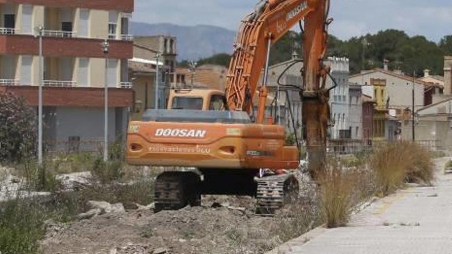 Las máquinas ya han empezado a trabajar en la tercera fase.