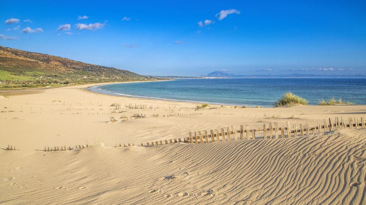 Playa de Valdevaqueros, en Cádiz