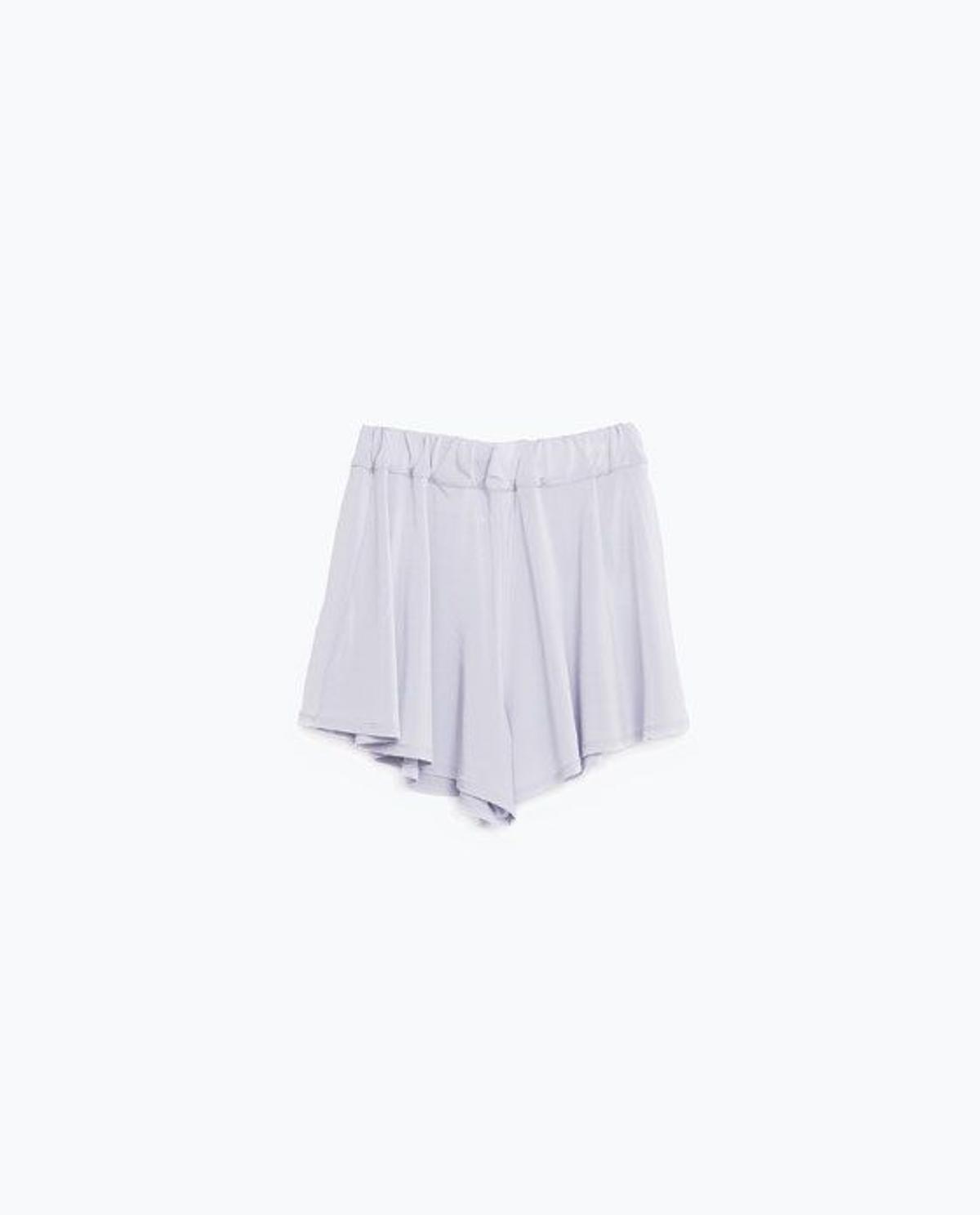 Zara Gymwear, short fluido