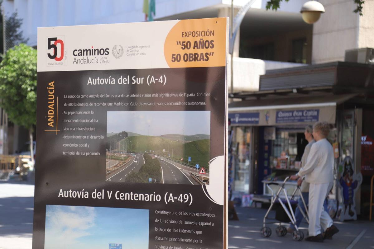 El Colegio de Ingenieros de Caminos inaugura una exposición en el Bulevar