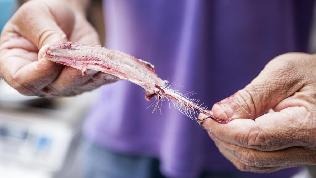 Cómo limpiar boquerones, paso a paso