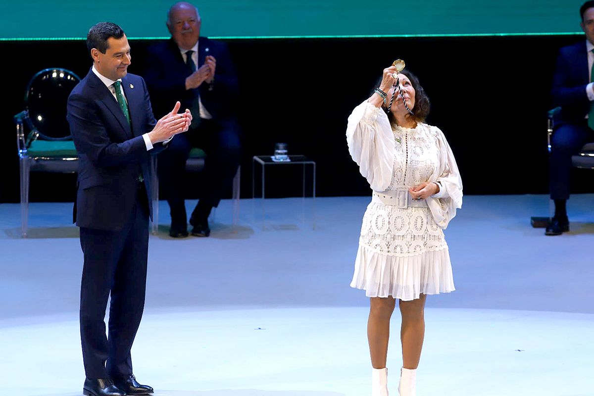 La entrega de las medallas de Andalucía en imágenes