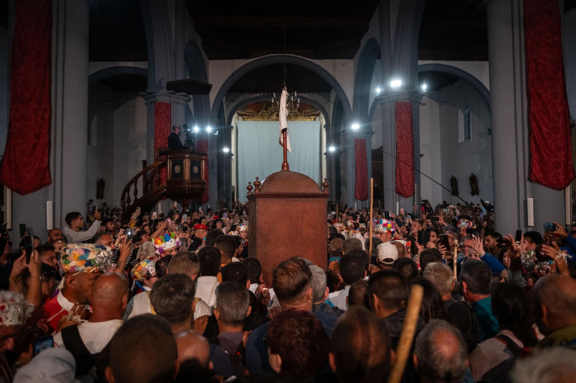 Llegada de la Virgen de Los Reyes a Valverde