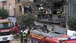 Tres morts a l’esfondrar-se un edifici a Santander per una explosió