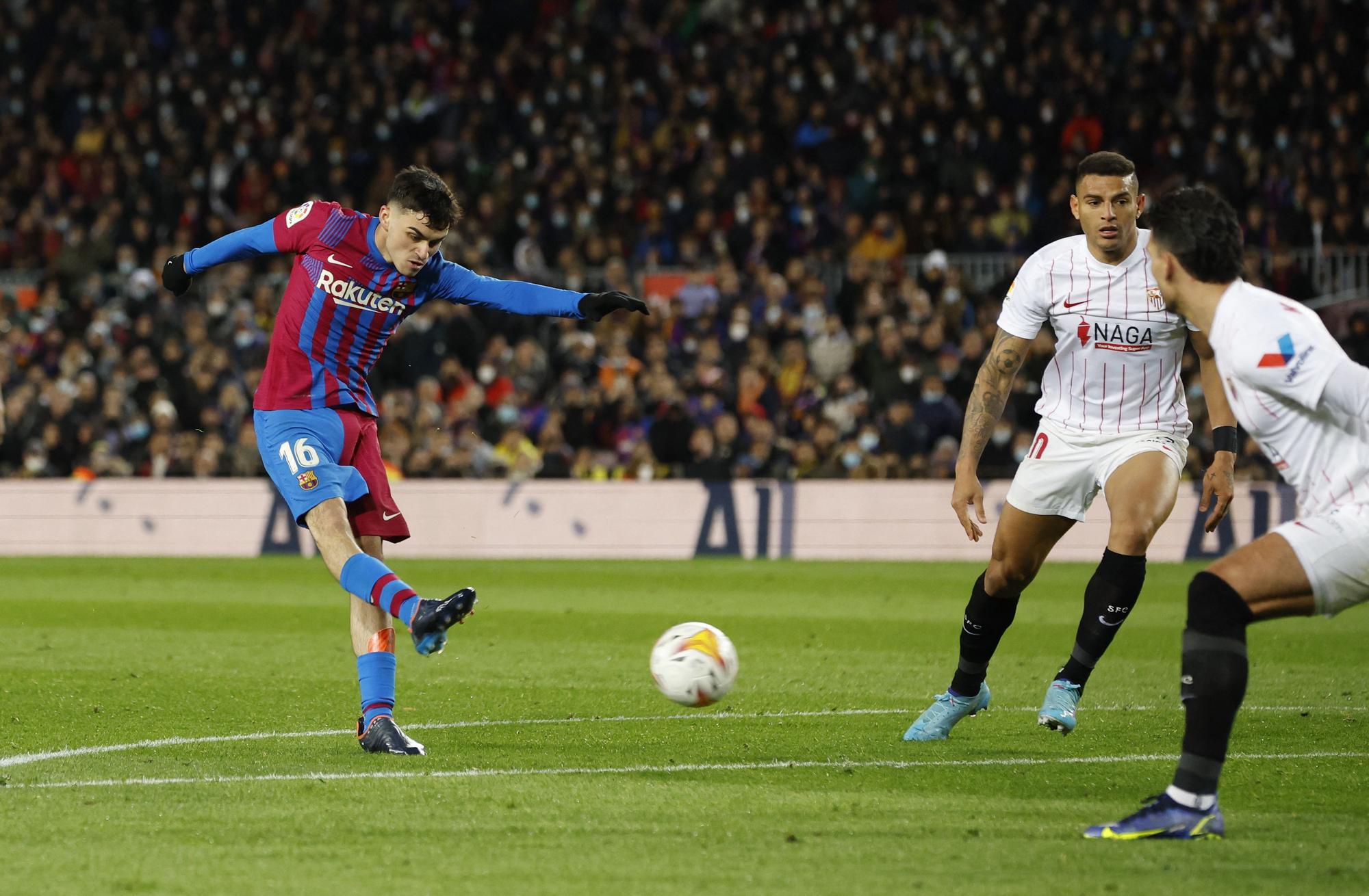 Barcelona - Sevilla, en imágenes