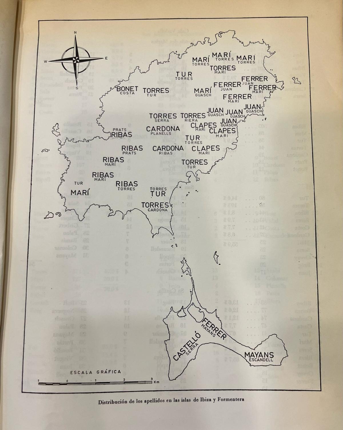 ‘Apuntes sobre los apellidos en las islas Pitiusas’, d'Antoni Costa Ramón. Biblioteca Joan Palau Comas.