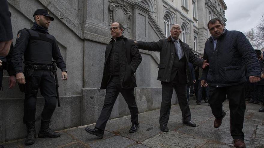 El juez envía a prisión a Turull, Forcadell, Romeva, Rull y Bassa