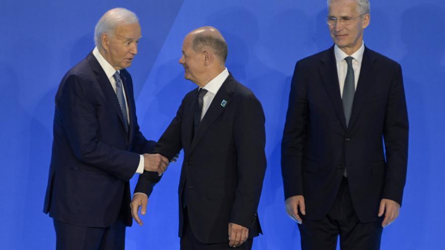 Los líderes de la OTAN acuerdan aportar 40.000 millones de euros anuales para Ucrania en 2025