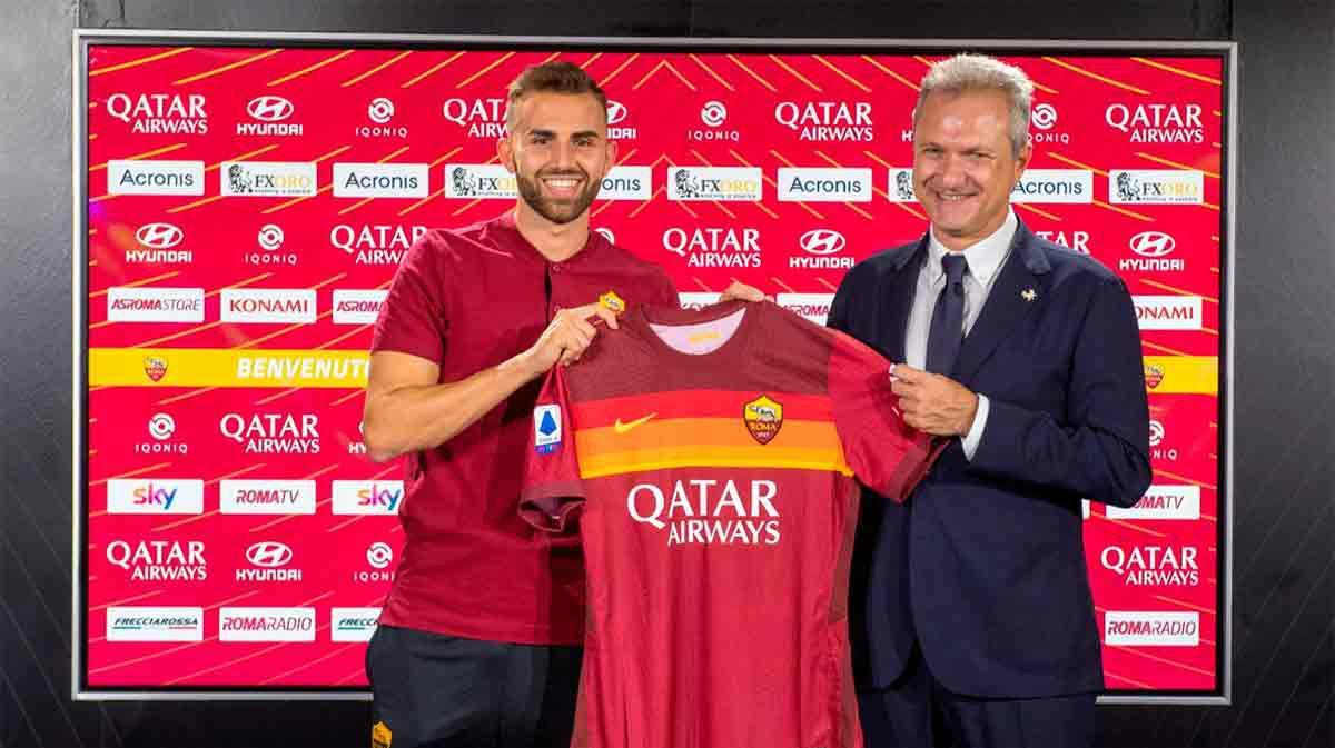 Así ha anunciado la Roma el fichaje de Borja Mayoral