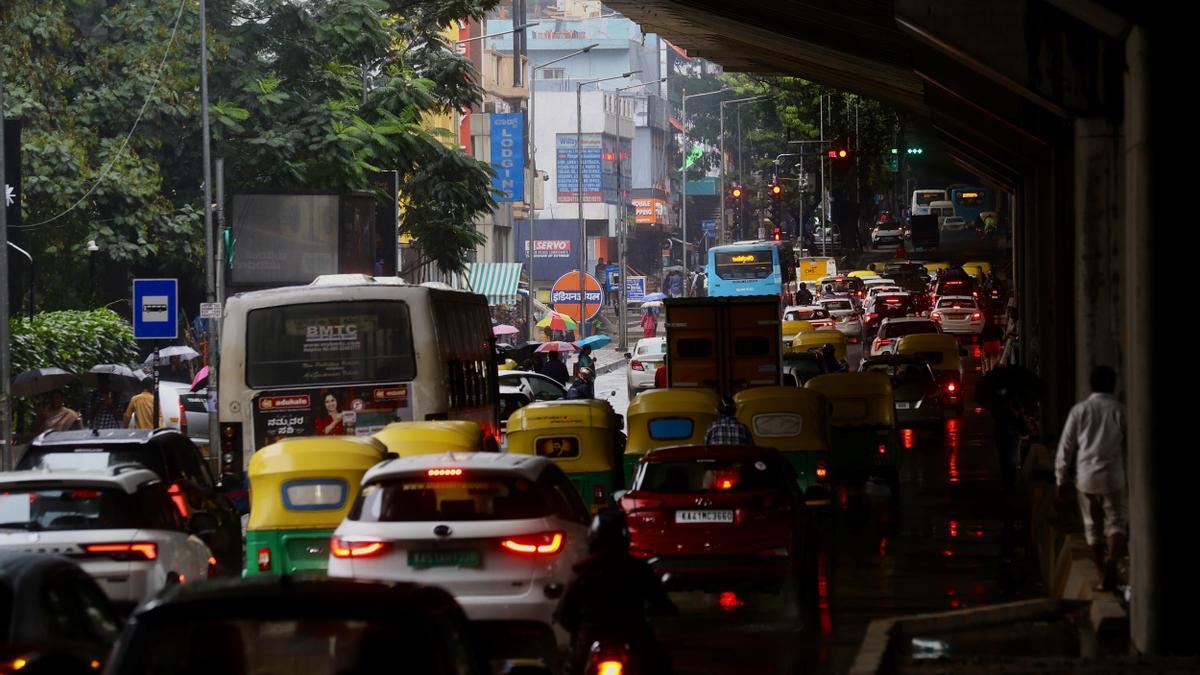 Imagen de una calle en la ciudad de Bangalore, en la India.