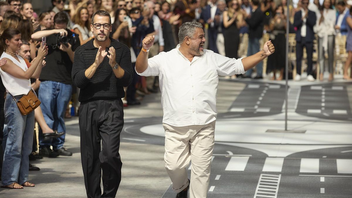 Pedro del Hierro reivindica 'La Gran Metrópoli' en el arranque de la Madrid Fashion Week: "Hemos querido romper los moldes"