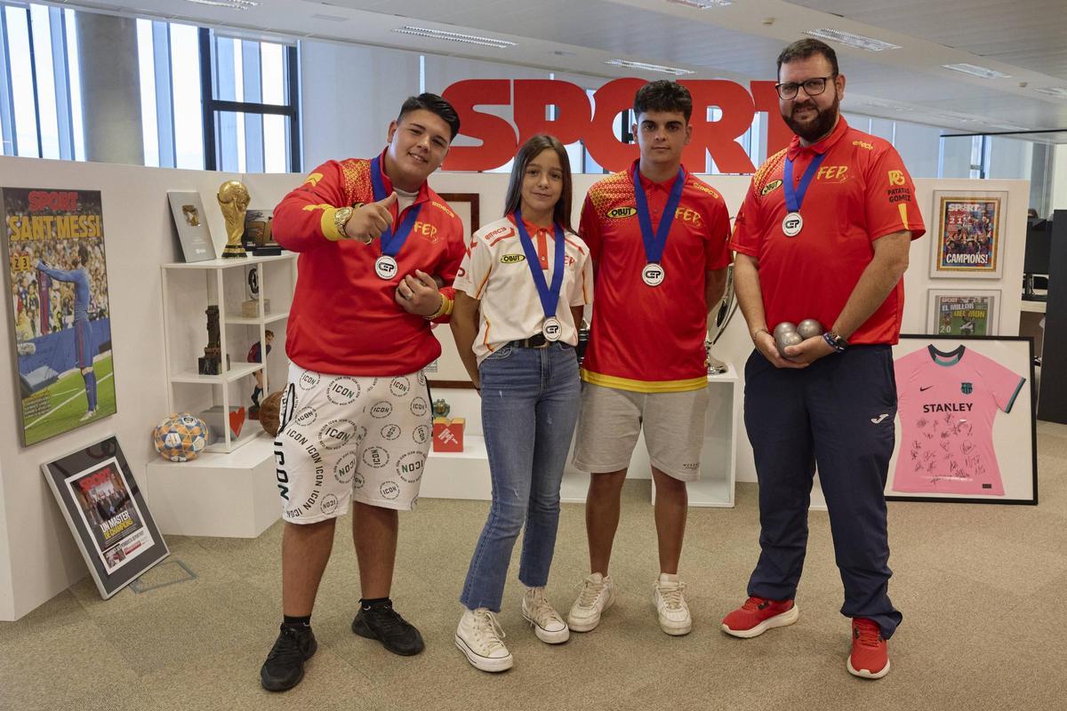 Los campeones visitaron Sport