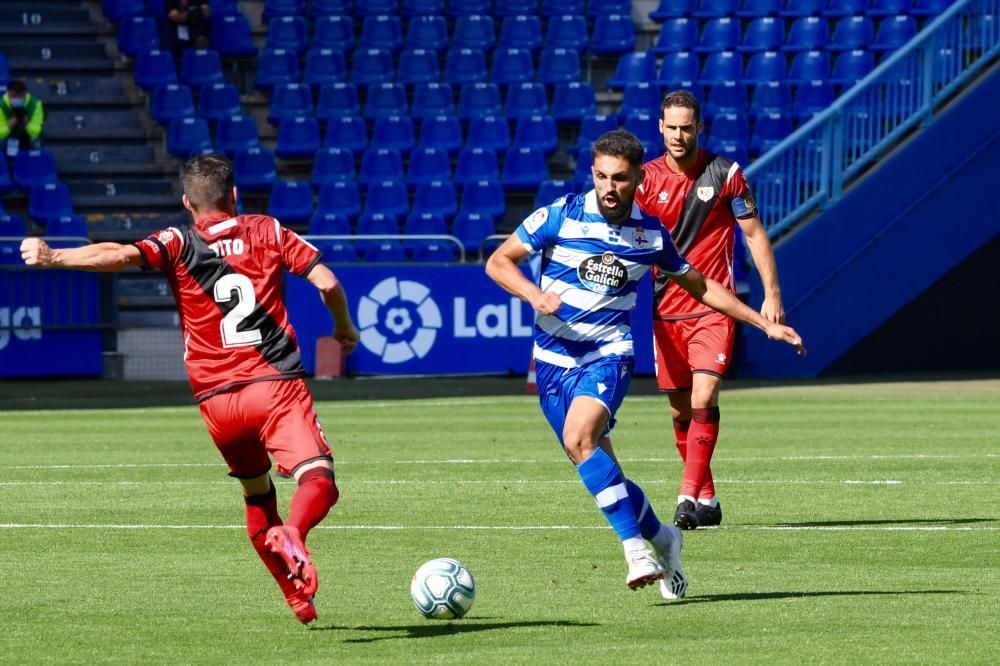 El Dépor rescata un punto ante el Rayo: 3-3