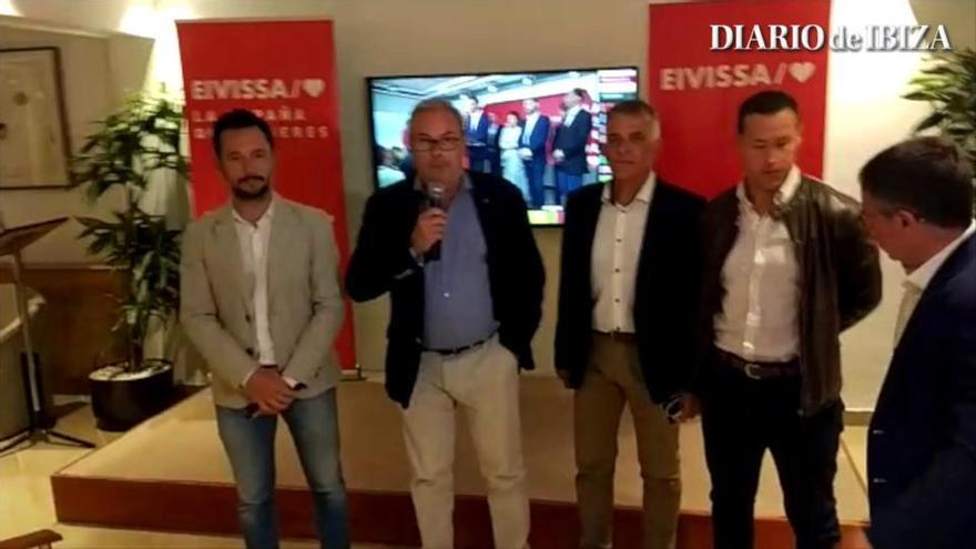 El PSOE comparece tras los malos resultados en Ibiza