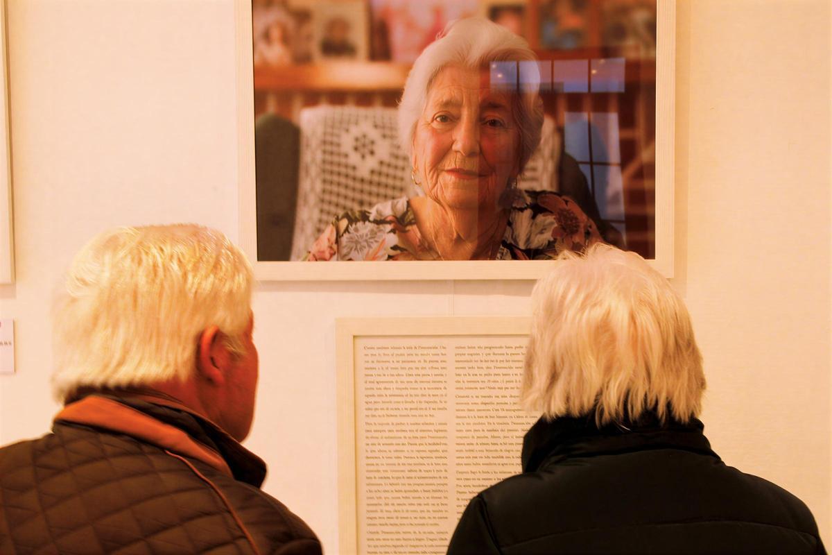 La exposición puede visitarse en la sala de conferencias de la casa de la cultura