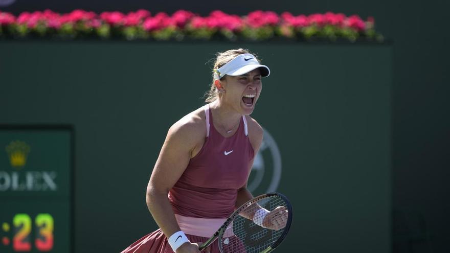 Paula Badosa avanza con paso firme a las semifinales de Indian Wells