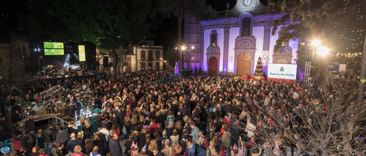 Imagen de la pasada Nochevieja en Teror