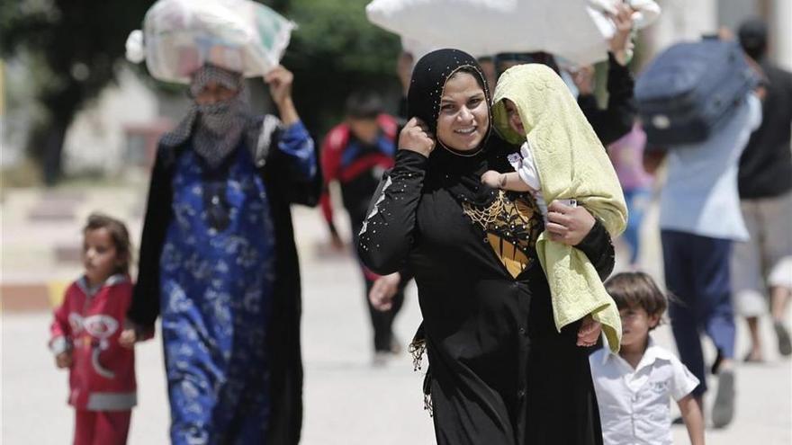 Campaña de recogida de alimentos para los refugiados de Siria