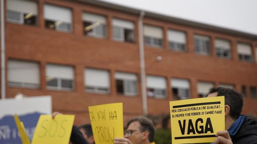 Més de 40.000 docents rebutgen en una consulta l'"acord històric" del Govern i CCOO i se sumen a les vagues de la setmana que ve