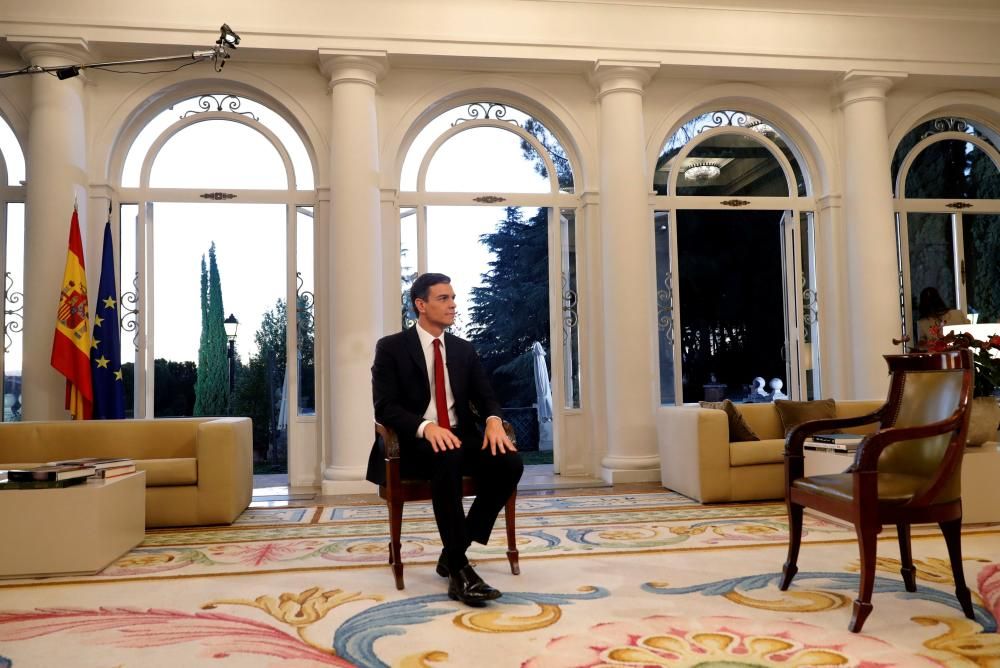 Entrevista de Pedro Sánchez en TVE