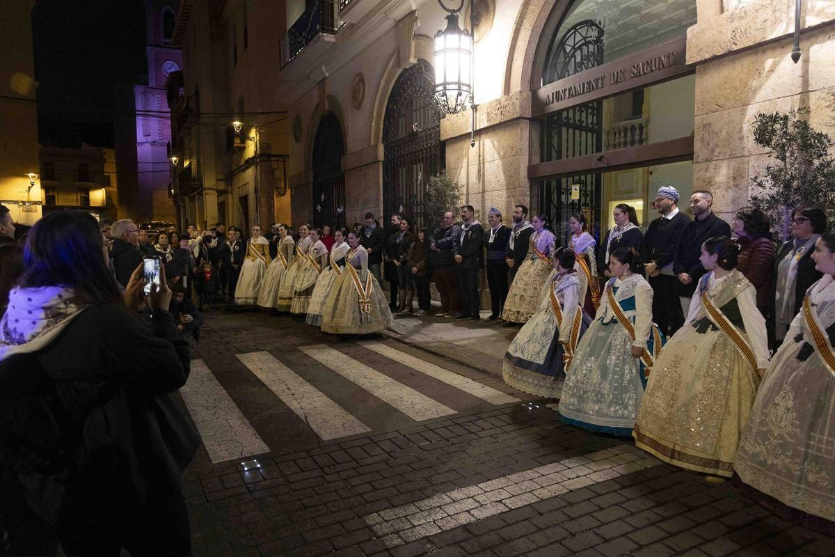 Las imágenes de la Nit d'Albaes en Sagunt