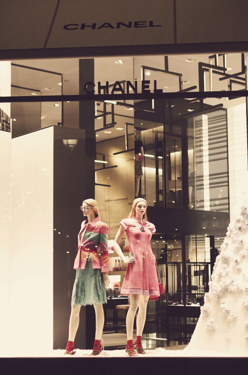 Navidad 2015: escaparate de Chanel