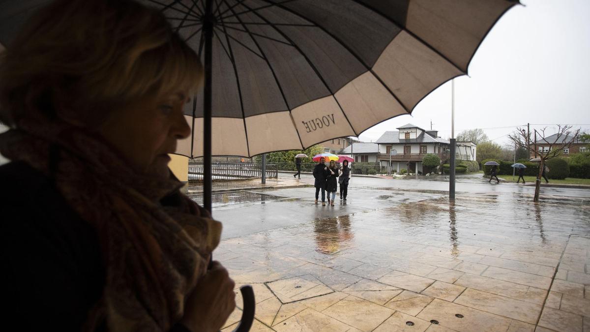 Día de lluvia en el Bierzo.