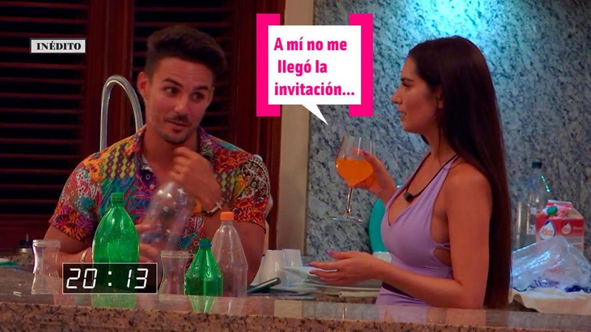 Stefany y Manuel ('LIDLT3') en la cocina