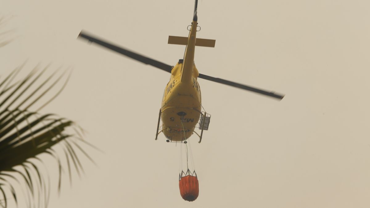 Dos bomberos heridos en la extinción del incendio de Sierra Bermeja