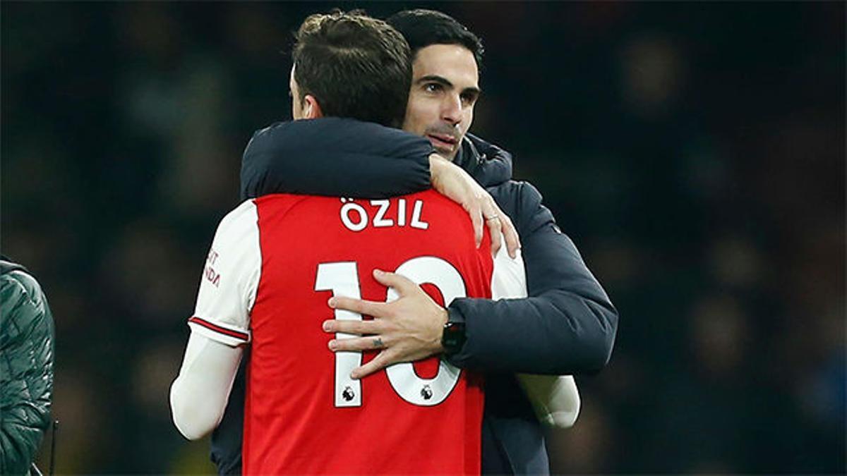 Arteta sueña con recuperar al mejor Özil