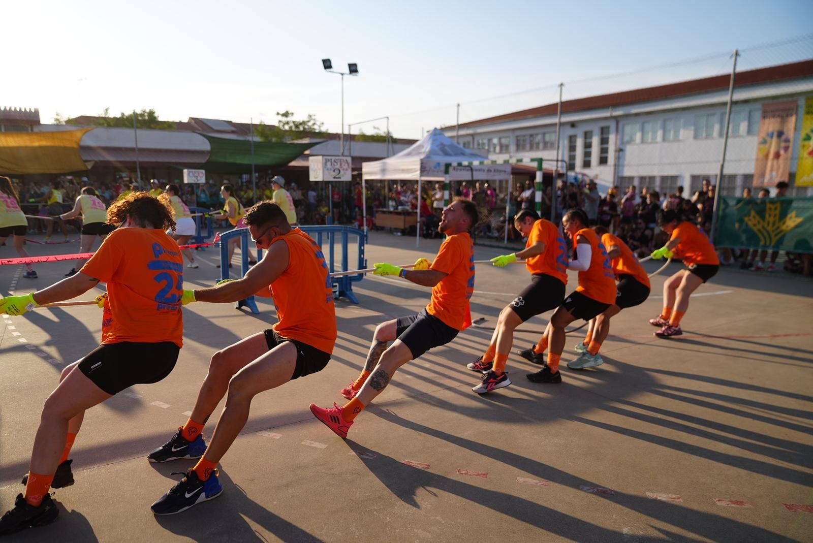 Añora vive una intensa jornada de juegos en las Olimpiadas Rurales