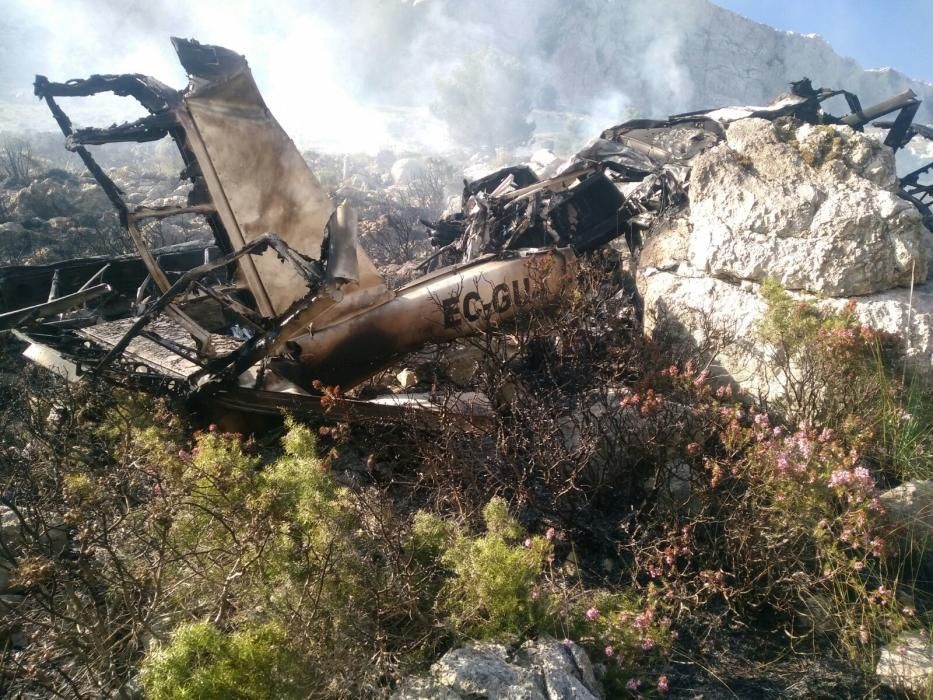 Muere el piloto de un ultraligero que se estrelló en el Puig de Massanella