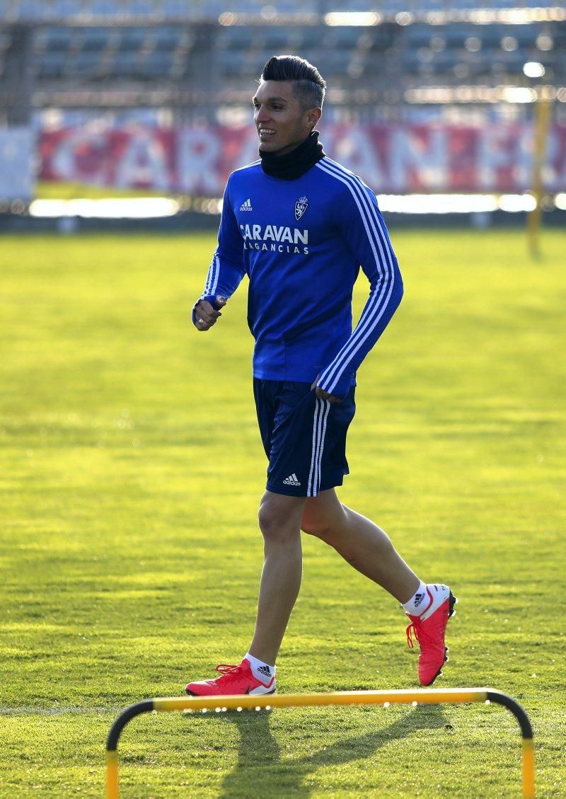 Entrenamiento del Real Zaragoza (7-2-2020)