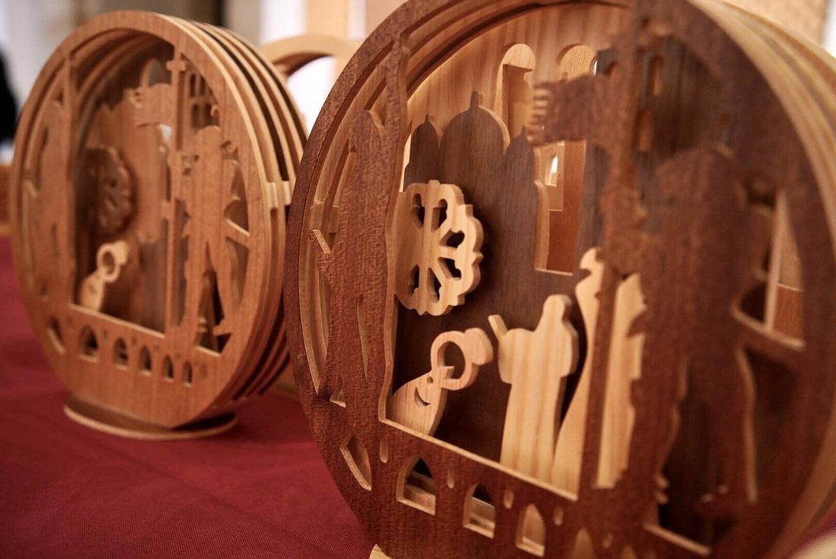 Muestra de piezas de madera en la sala de exposiciones de La Encarnación hasta el 6 de septiembre.