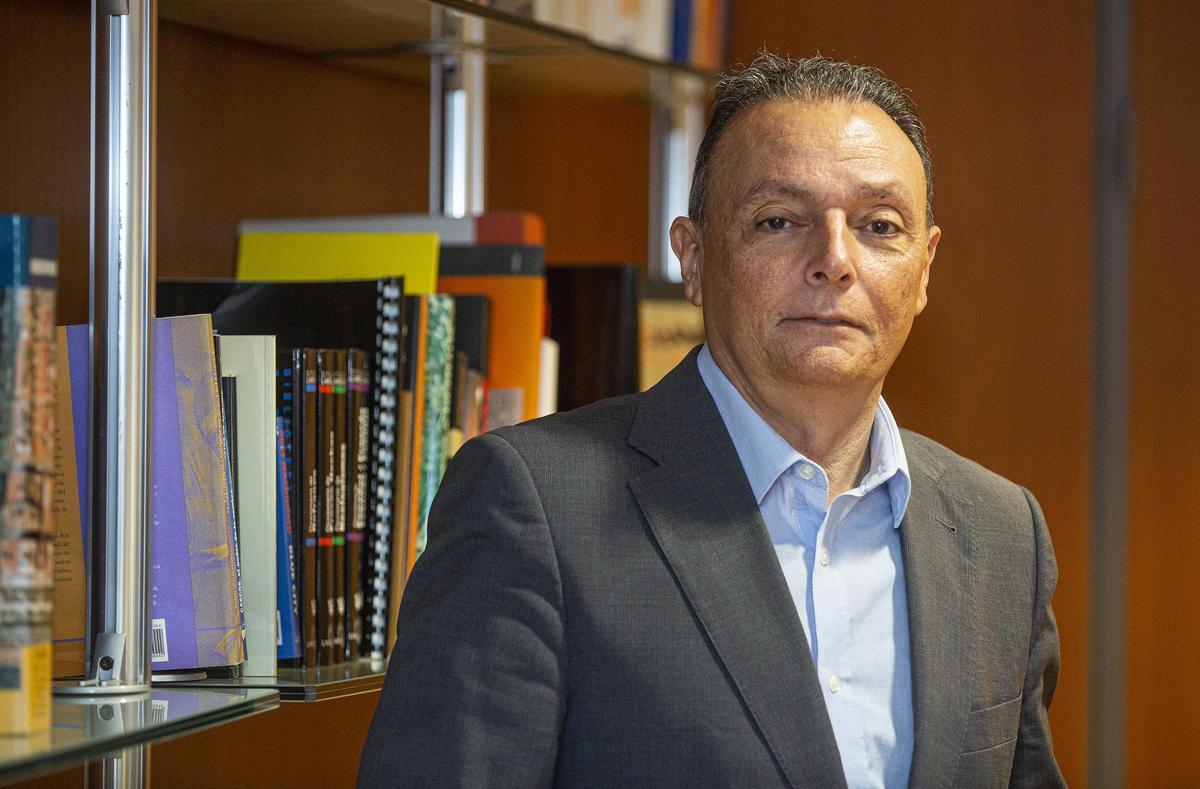 El presidente de la CEV, Salvador Navarro.