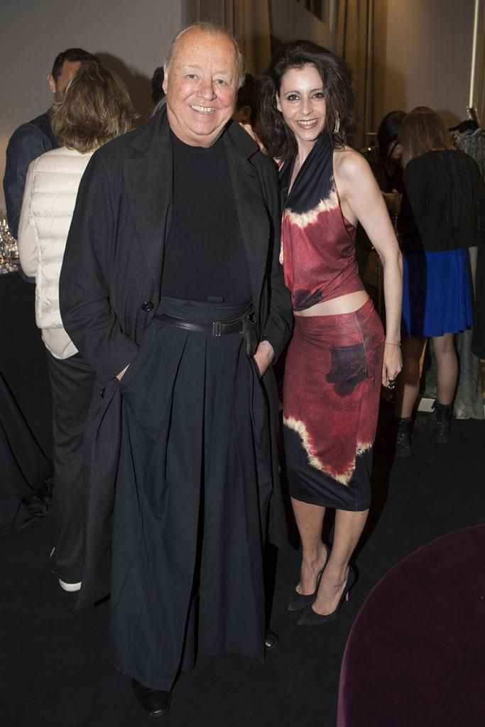 Fayçal Amor en la inauguración de la nueva boutique de Plein Sud en Madrid