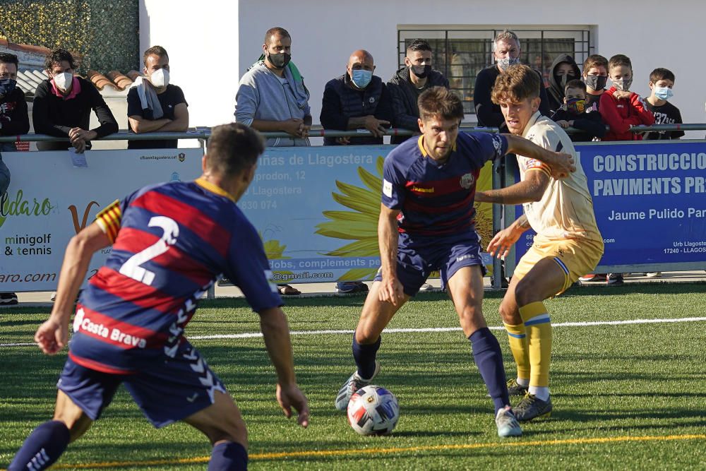 Llagostera - Espanyol B en imatges